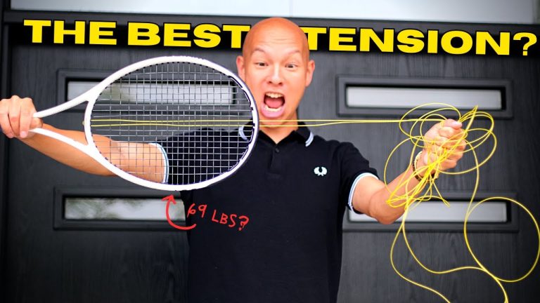 The Key to Power and Control: Tennis Strings and Tension Explained