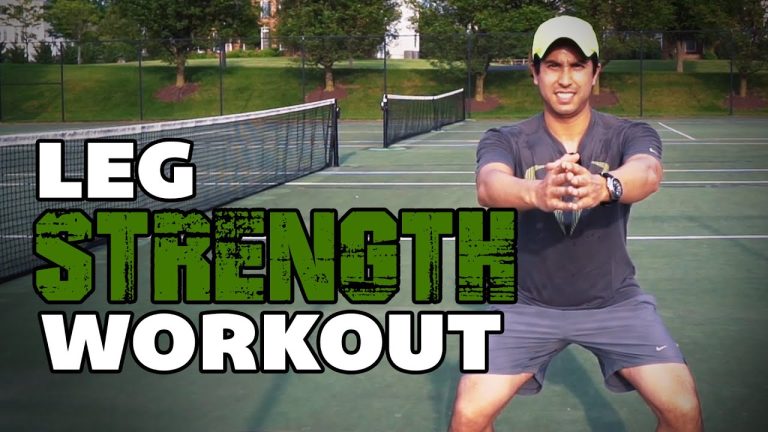 Power Up Your Tennis Game: Strengthening Your Legs for Success