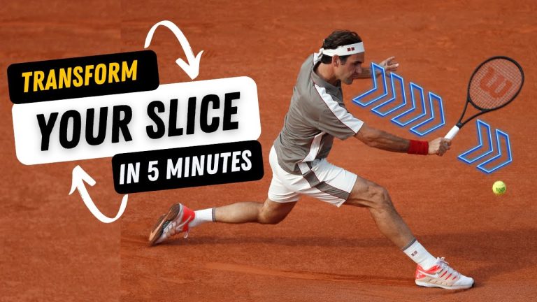 The Slice Technique: Mastering Tennis with Precision