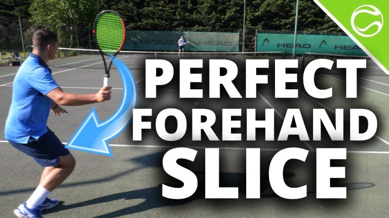 The Slice Approach Shot: A Tactical Tool in Tennis
