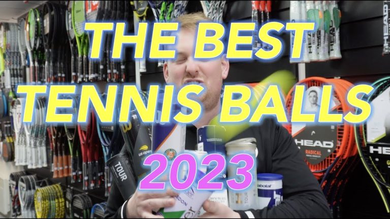 The Top 10 Tennis Ball Brands for Ultimate Performance