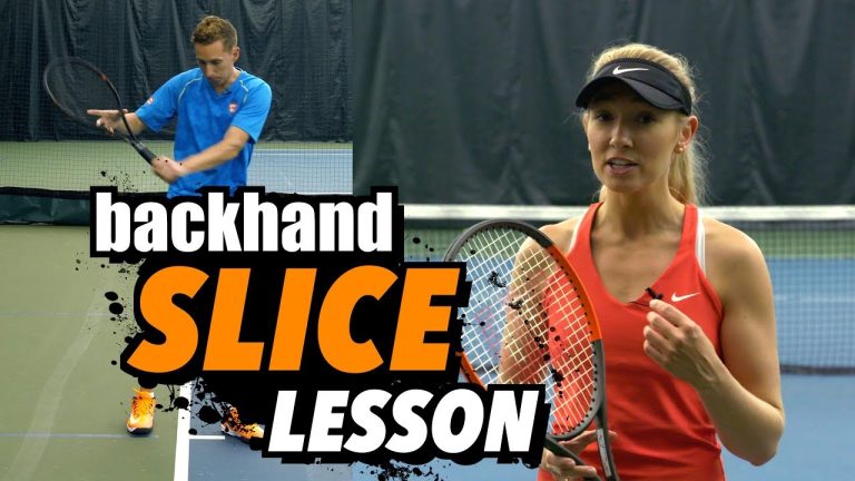 Mastering the Backhand Slice Grip: A Comprehensive Guide