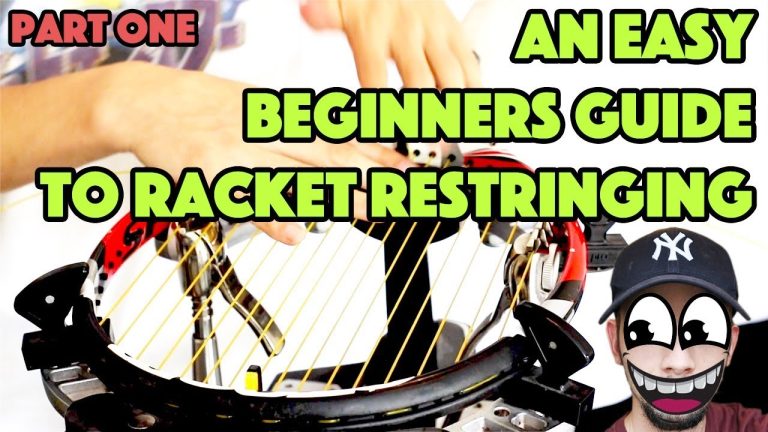 The Ultimate Guide to Tennis Racket Restringing: Tips and Techniques