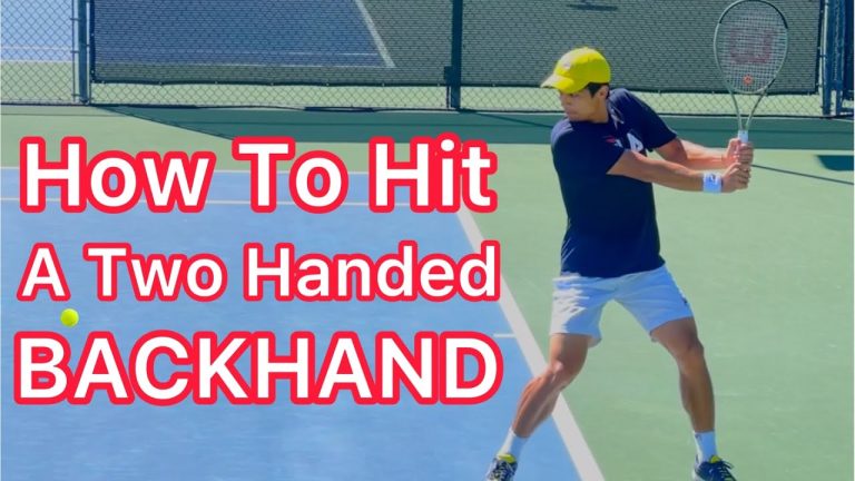 Mastering the Art of the Two-Handed Backhand: Techniques for Success