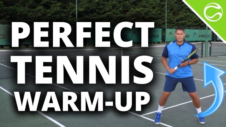 The Crucial Role of Warm-up in Tennis for Optimal Performance