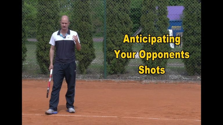 Mastering the Art of Anticipating Opponents&#8217; Shots: A Strategic Guide