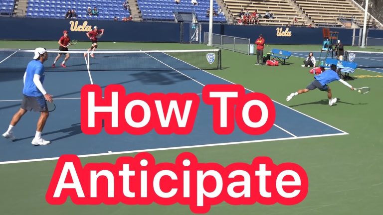 Mastering the Art of Anticipating Your Opponent&#8217;s Moves in Singles