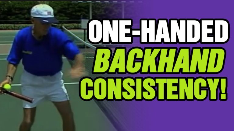 Mastering Backhand Stroke: The Key to Consistency