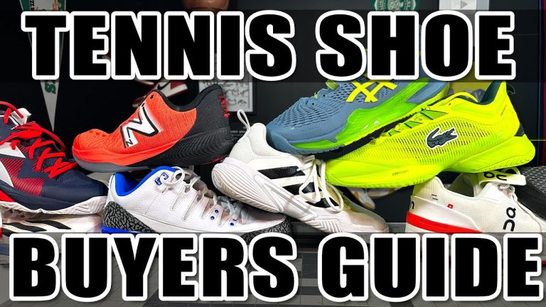 The Perfect Fit: Comfortable Tennis Shoes for Players