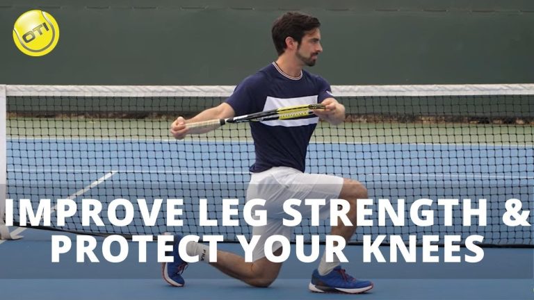 Knee-Saving Tips for Tennis Players