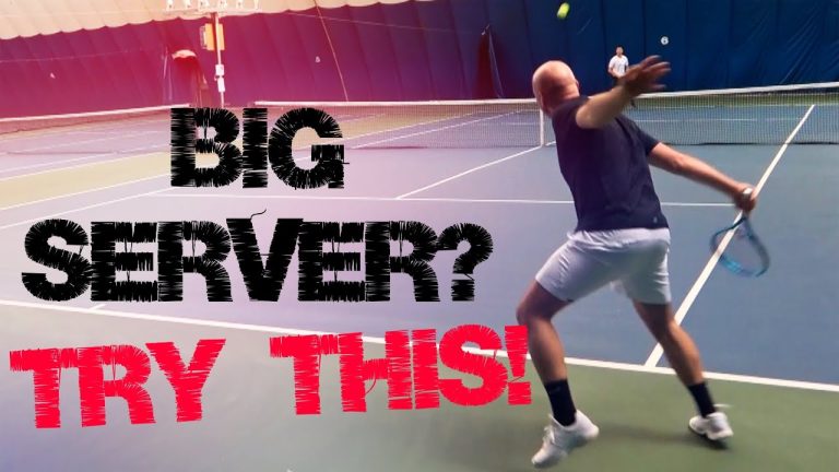 Mastering the Art of Playing Against Big Servers in Tennis