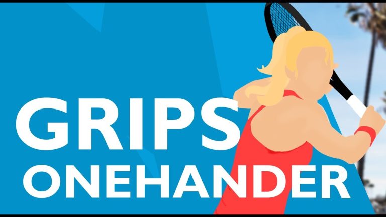 The Perfect One-Handed Backhand Grip: Mastering Technique for Tennis Success