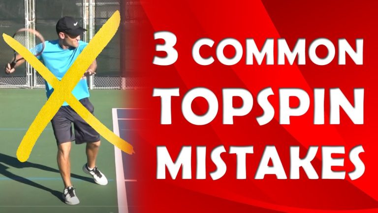 Mastering the Topspin Shot: Avoid These Common Mistakes