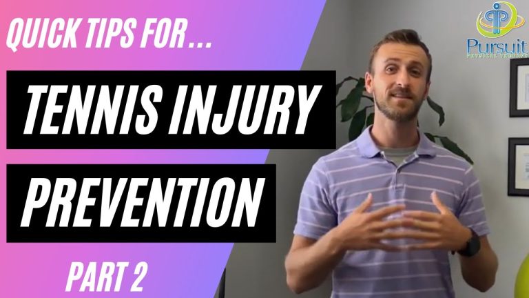Top 5 Tennis Injury Prevention Tips for Players