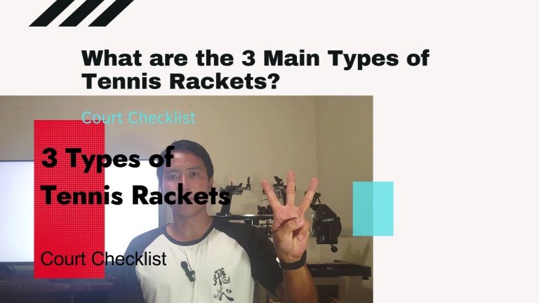 The Ultimate Guide to Tennis Racket Varieties: Exploring the Different Types