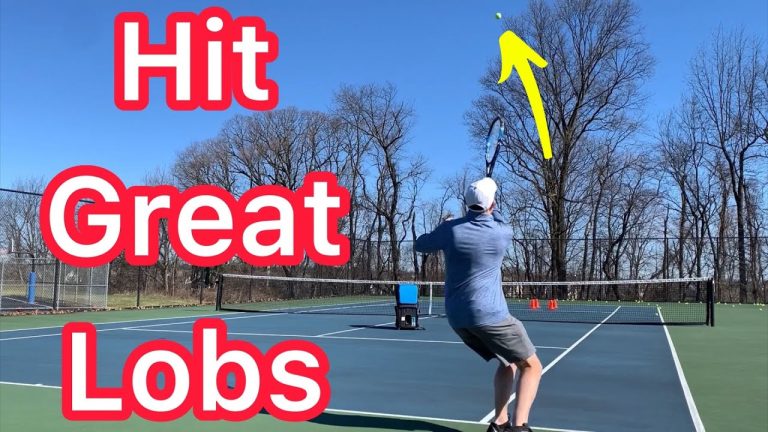 Mastering the Art of the Perfect Lob Shot in Tennis