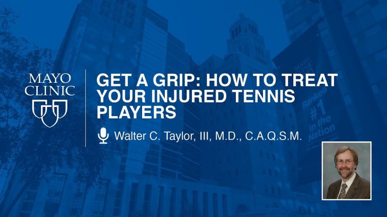 Effective Care and Treatment for Tennis Player Injuries