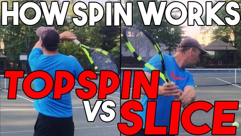 Decoding the Battle: Topsin Shot vs Slice Shot in Tennis