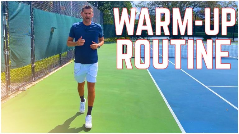 The Ultimate Tennis Warm-Up Routine for Singles Players