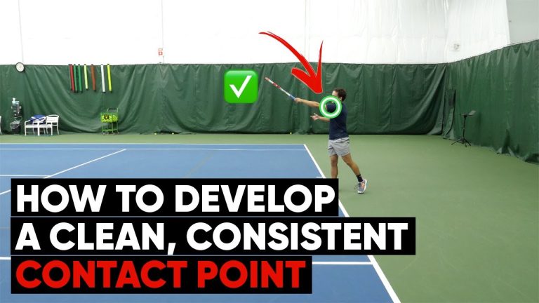 Mastering the Art of Clean and Consistent Tennis Returns: A Guide to Precision and Control