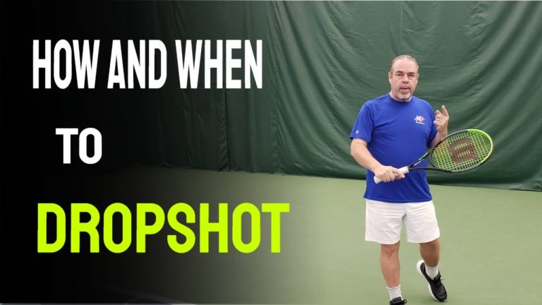 The Psychology Behind the Tennis Drop Shot: Unleashing the Mind Game
