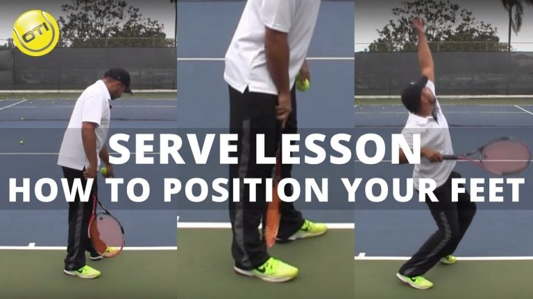 Mastering Proper Foot Placement: A Game-Changing Technique in Tennis