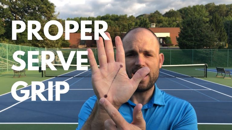 The Ultimate Guide to Mastering the Perfect Serving Grip