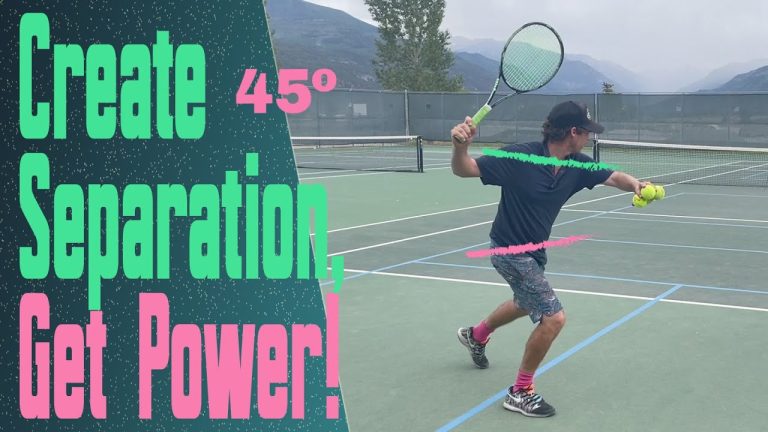 Mastering Power: Unleashing Optimal Tennis Shots