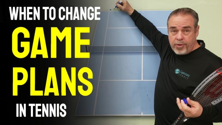 Tennis Tactics: Mastering Game Plans for Success