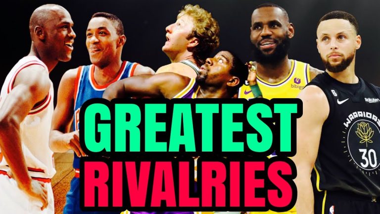 The Battle of Titans: Unveiling the Greatest Player Rivalries in Sports History