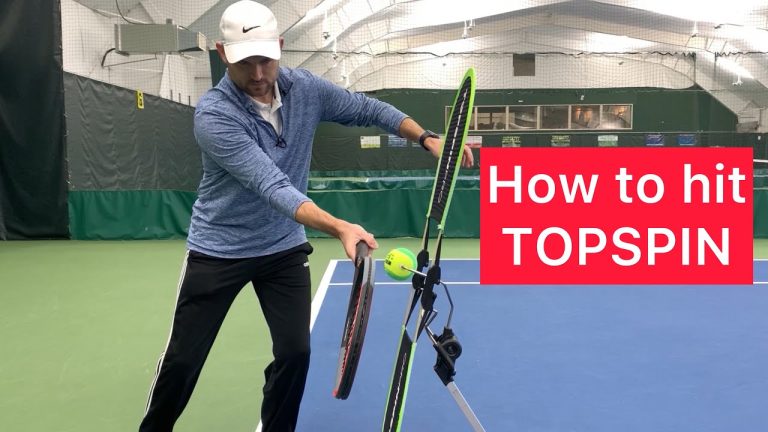 Mastering the Backhand: Unleashing the Power of Topspin