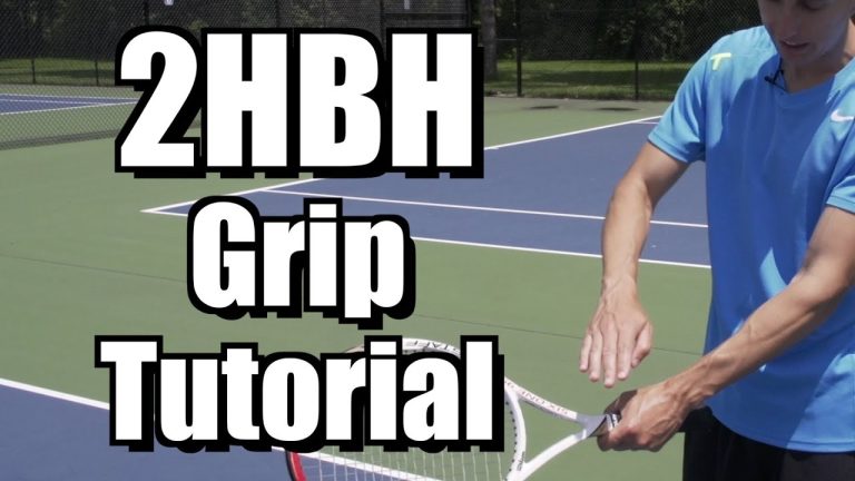 Mastering the Two-Handed Backhand Grip: A Guide to Perfecting Your Tennis Technique