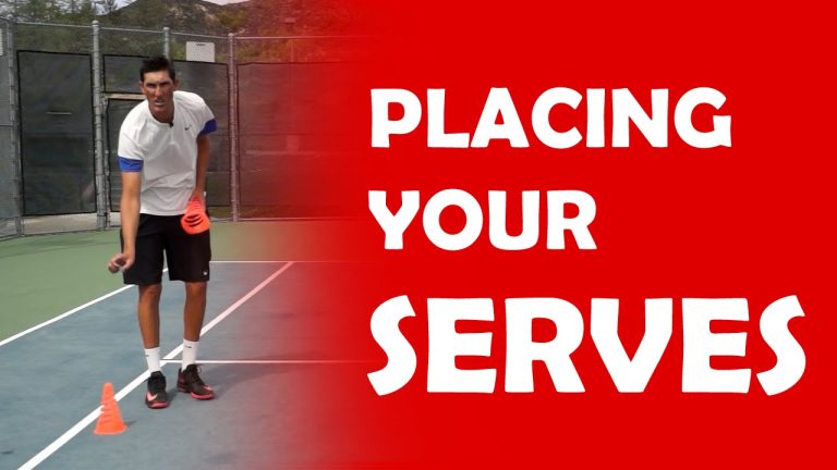 The Art of Serve Placement in Tennis: Mastering Accuracy and Strategy