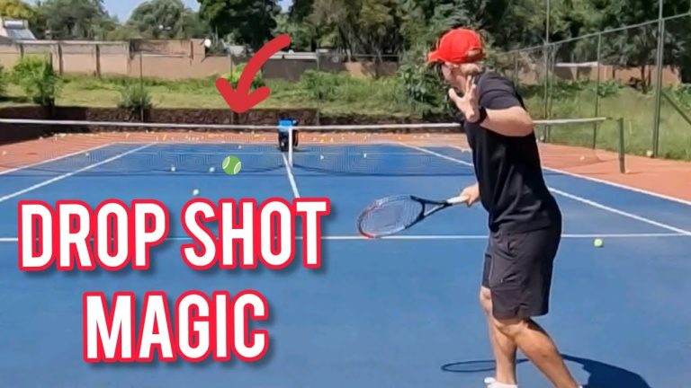The Crucial Role of Timing in Mastering the Tennis Drop Shot