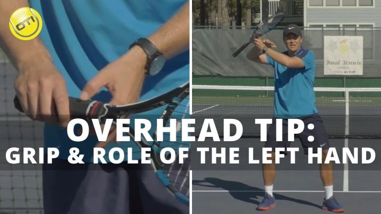 Mastering the Perfect Overhead Smash Grip in Tennis
