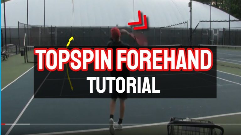 Master the Topspin: Essential Practice Drills for Tennis Success