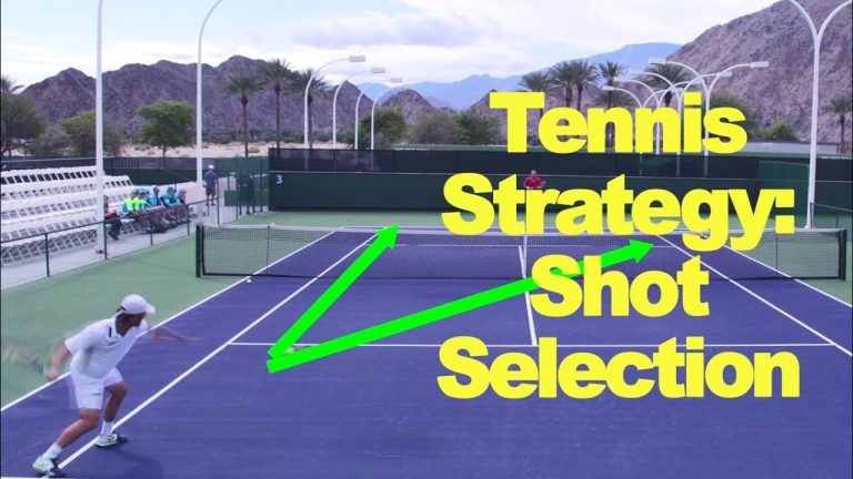 The Art of Tactical Shot Selection in Tennis: Mastering the Game