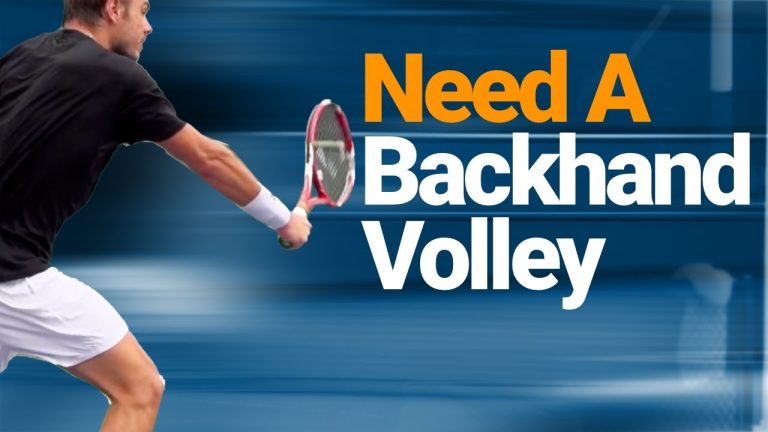 Mastering the Perfect Backhand Volley Grip: A Guide to Precision and Power