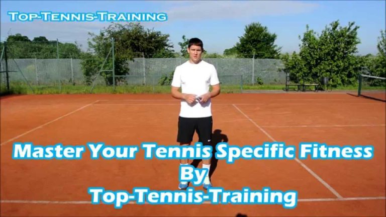 Increasing Tennis Fitness Through Interval Training