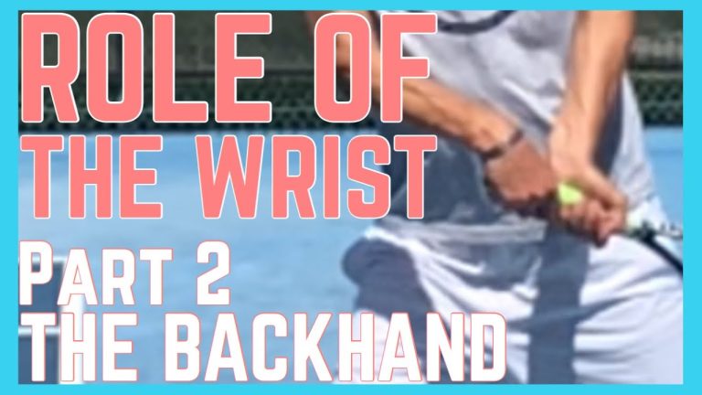 Unlocking Power and Precision: The Key Role of Wrist Rotation in Backhand Technique