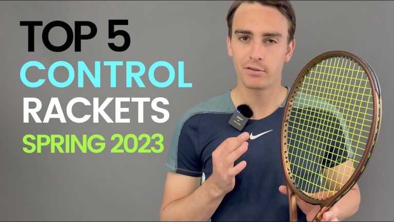 Master Your Game with Control-Oriented Tennis Rackets