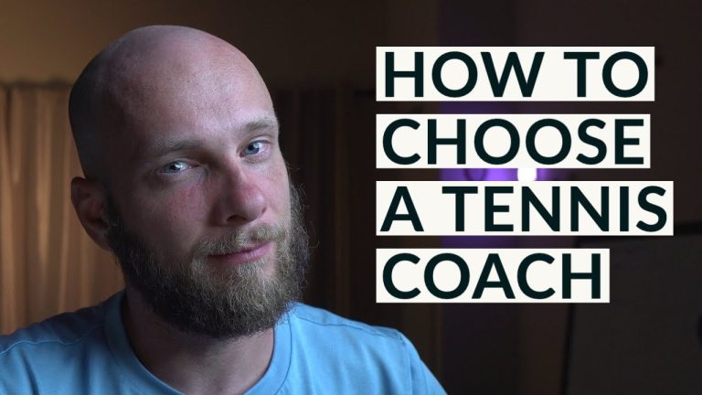 Key Factors for Choosing the Right Tennis Coach