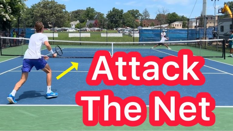 Mastering the Art of Net Play in Singles Tennis
