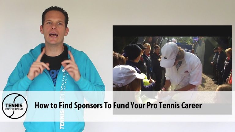 Mastering the Match: Selecting the Perfect Sponsor for Tennis Players