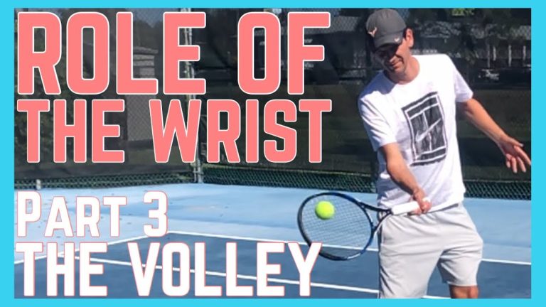 Unveiling the Crucial Role of Wrist Action in Volleying