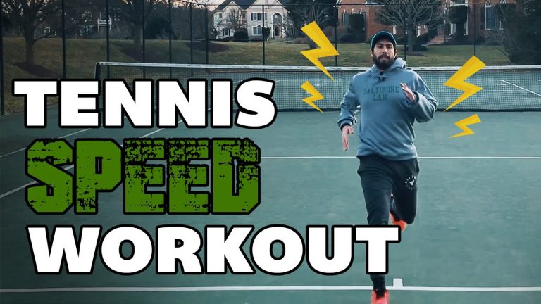 The Fast Track: Speed Training for Tennis Players