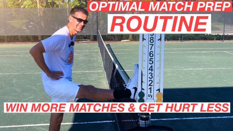 Mastering Tennis Match Preparation: The Key to Winning