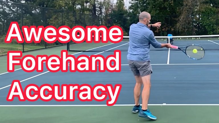 The Key to Perfecting Tennis Shot Accuracy: A Comprehensive Guide