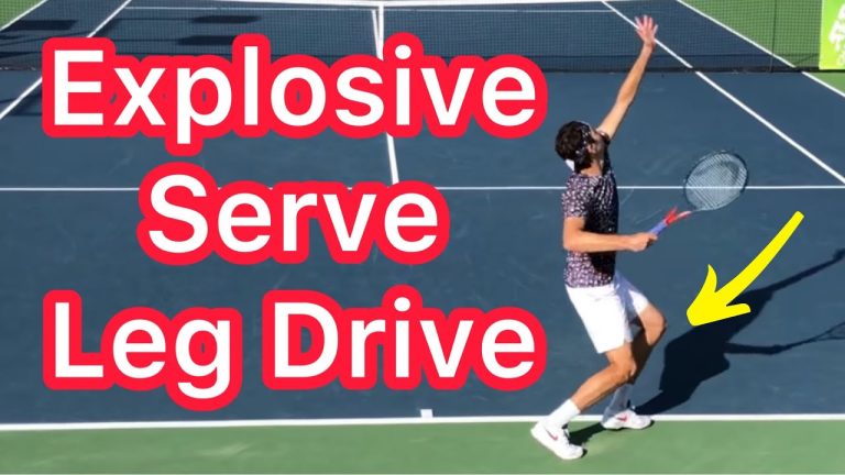 Unleashing the Power: Explosive Serve Techniques for Tennis Players