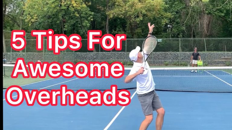 Mastering Tennis Overheads: A Comprehensive Guide to Perfecting Your Game